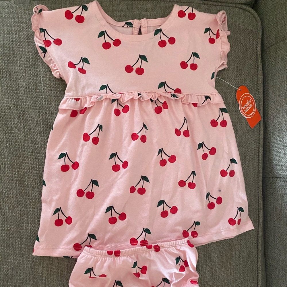 Baby girl dress set